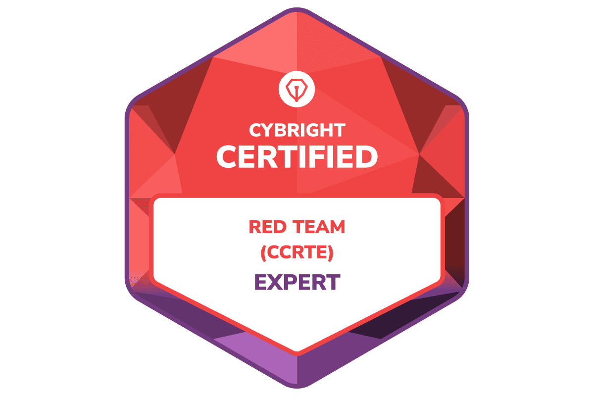 CyBright Certified Red Team Expert (CCRTE)